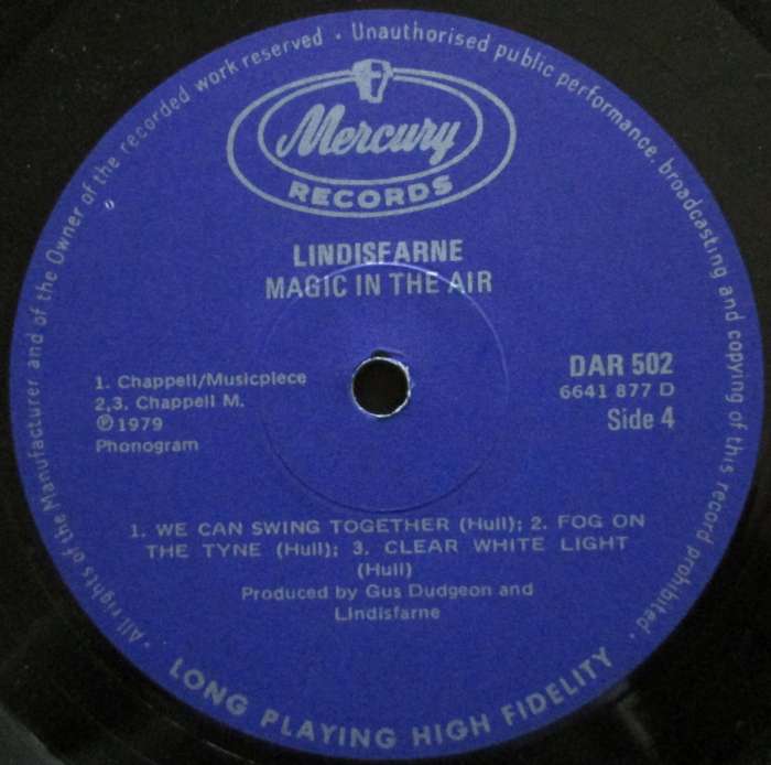 LINDISFARNE - MAGIC IN THE AIR (LIVE) (2xLP/VINYL)