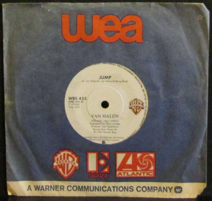 VAN HALEN - JUMP / HOUSE OF PAIN  (7 INCH SINGLE/VINYL)