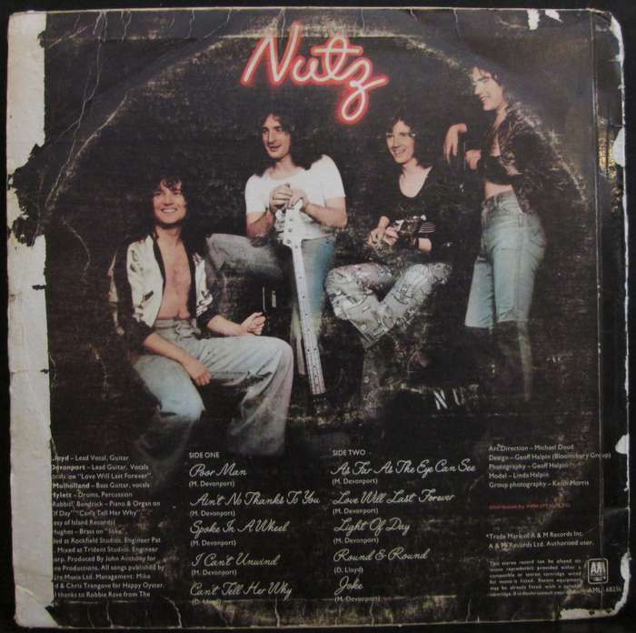 NUTZ - NUTZ (LP/VINYL)