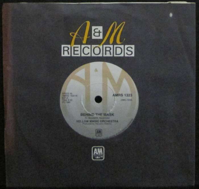 YELLOW MAGIC ORCHESTRA - BEHIND THE MASK / YELLOW MAGIC  (7 INCH SINGLE/VINYL)