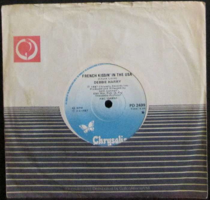 DEBBIE HARRY - FRENCH KISSING IN THE USA / ROCKBIRD (7 SINGLE/VINYL)