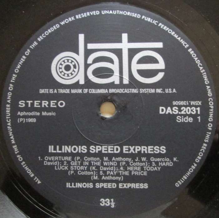 THE ILLINOIS SPEED PRESS - THE ILLINOIS SPEED PRESS  (LP/VINYL)