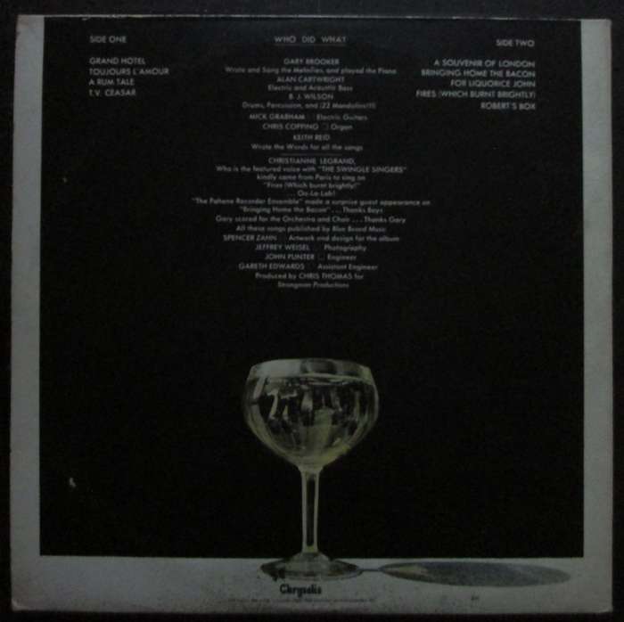 PROCOL HARUM - GRAND HOTEL (LP/VINYL)