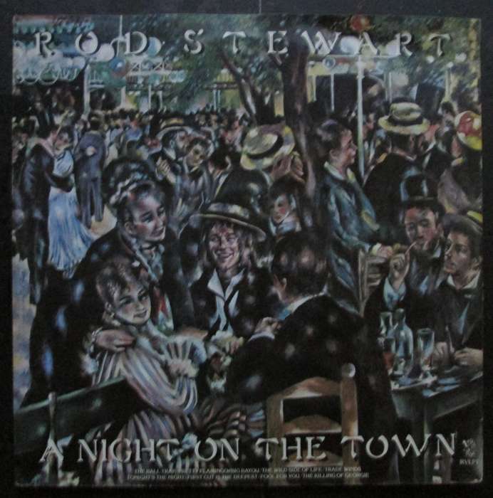 ROD STEWART - A NIGHT ON THE TOWN  (LP/VINYL)