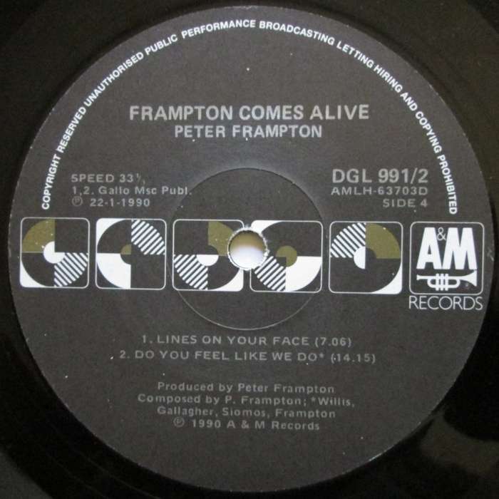 PETER FRAMPTON - FRAMPTON COMES ALIVE (2xLP/VINYL)