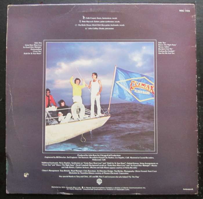 CLIMAX BLUES BAND - FLYING THE FLAG   (LP/VINYL)