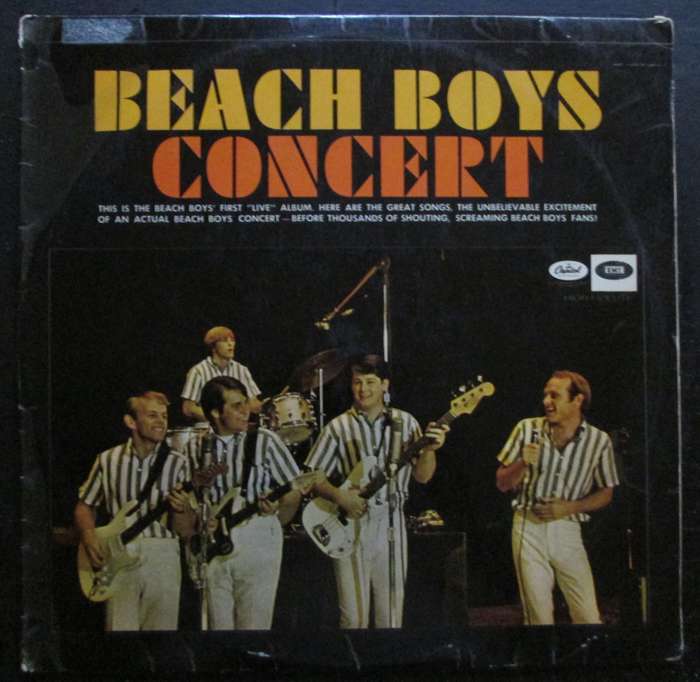 THE BEACH BOYS - BEACH BOYS CONCERT     (LP/VINYL)