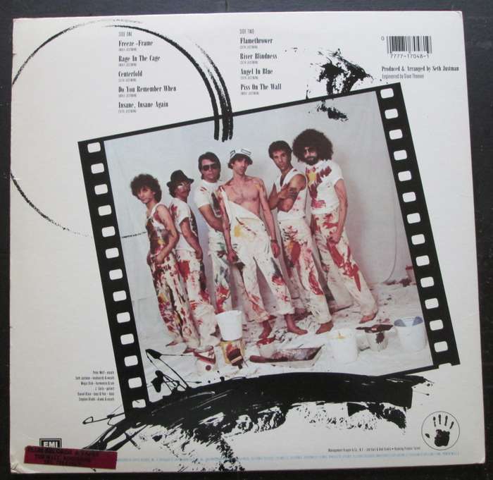 THE J. GEILS BAND - FREEZE FRAME   (LP/VINYL)