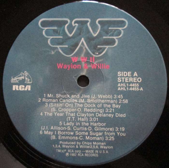 WAYLON & WILLIE - WWII   (LP/VINYL)