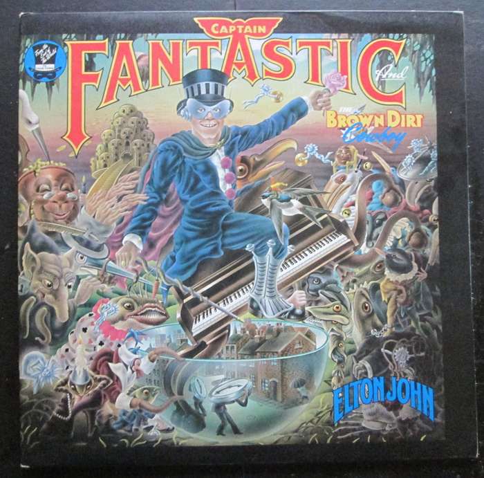 ELTON JOHN - CAPTAIN FANTASTIC AND THE BROWN DIRT COWBOY   (LP/VINYL)