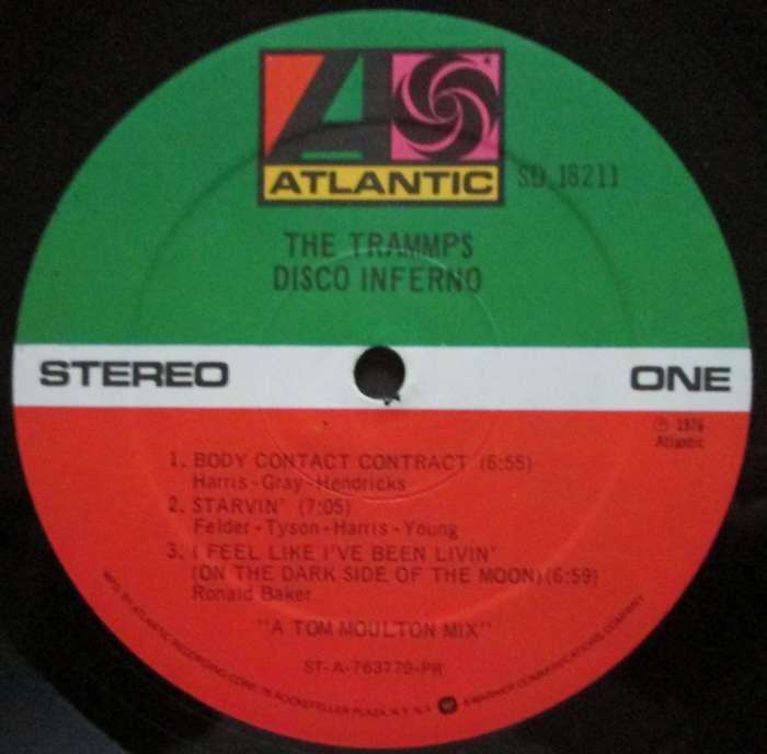 THE TRAMMPS - DISCO INFERNO   (LP/VINYL)