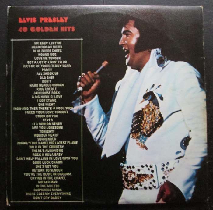 ELVIS PRESLEY - 40 GOLDEN HITS (2xLP/VINYL)