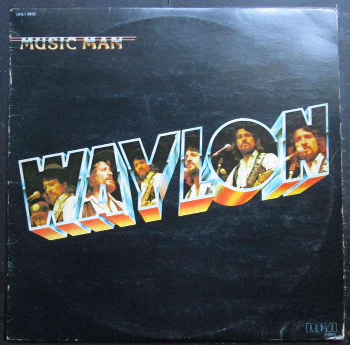 WAYLON JENNINGS - MUSIC MAN  (LP/VINYL)