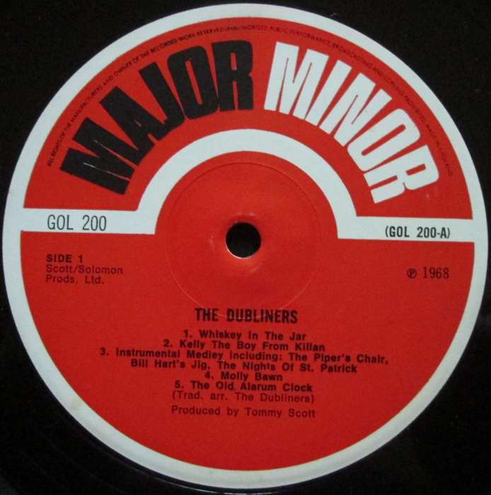 THE DUBLINERS - THE DUBLINERS   (LP/VINYL)