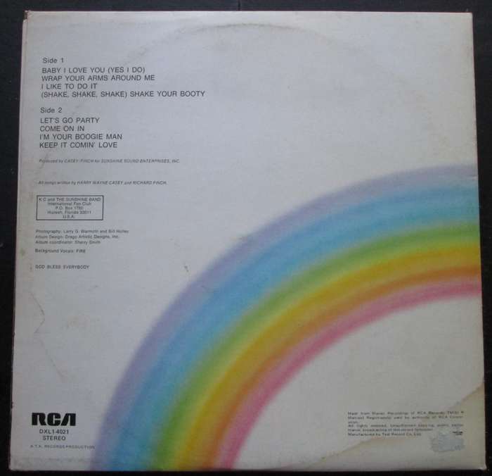 KC & THE SUNSHINE BAND - PART 3  (LP/VINYL)