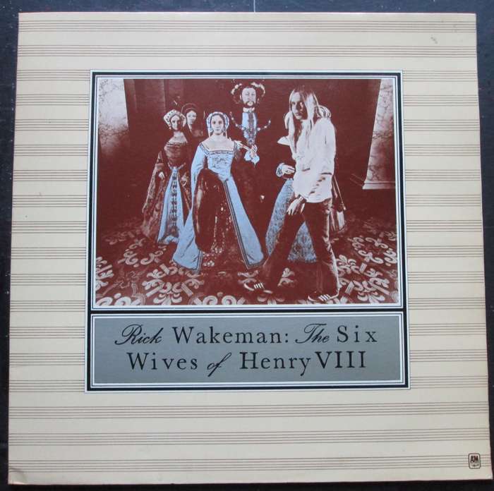 RICK WAKEMAN - THE SIX WIVES OF HENRY VIII (LP/VINYL)