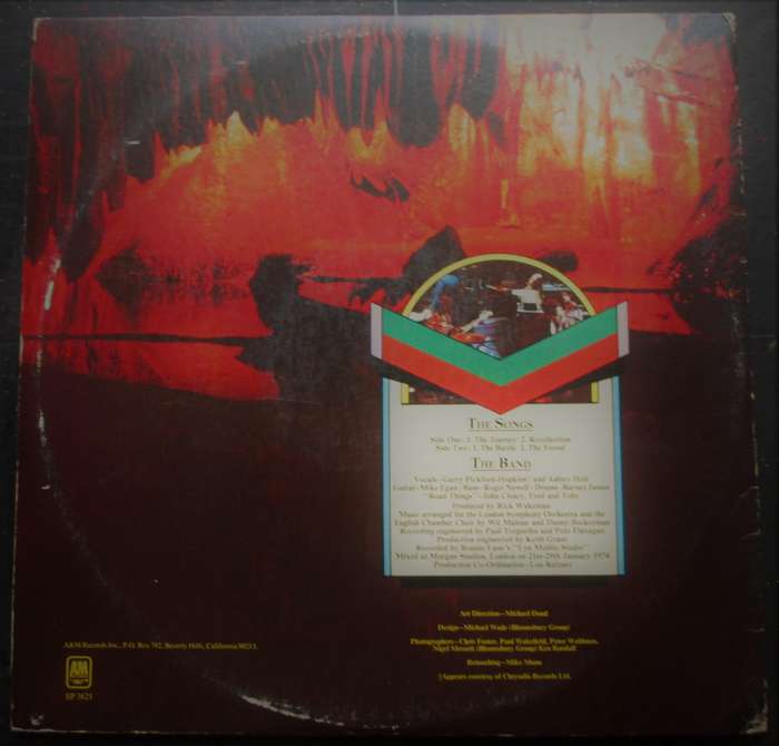 RICK WAKEMAN - JOURNEY TO THE CENTRE OF THE EARTH    (LP/VINYL)