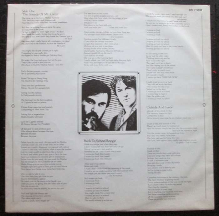 JON and VANGELIS - THE FRIENDS OF MR CAIRO  (LP/VINYL)