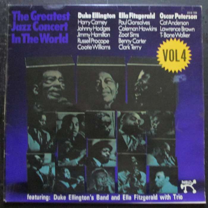 DUKE ELLINGTON/ELLA FITZGERALD/OSCAR PETERSON - THE GREATEST JAZZ CONCERT IN THE WORLD (LP/VINYL)