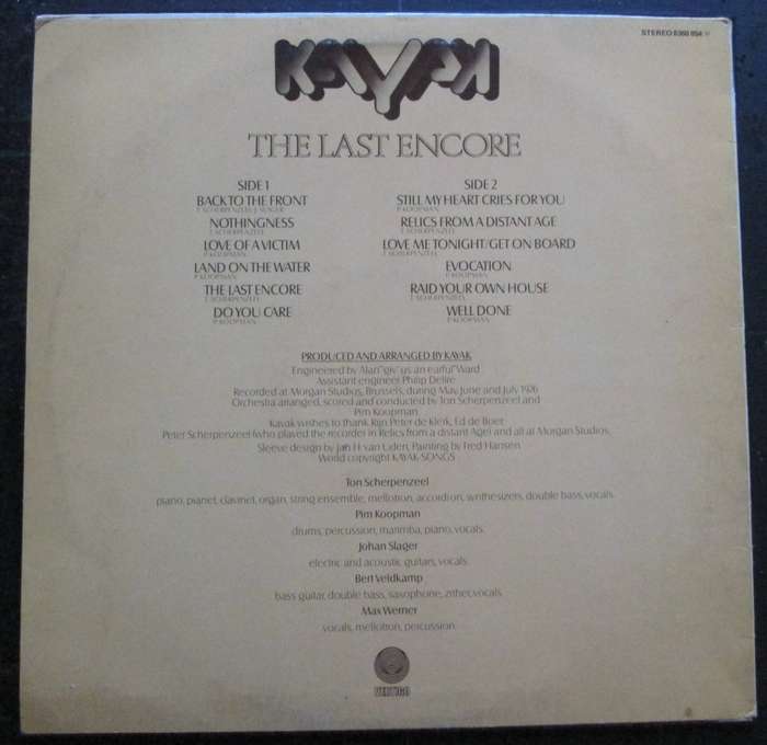 KAYAK - THE LAST ENCORE (LP/VINYL)