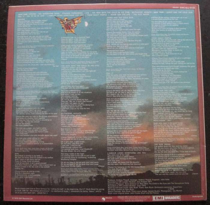 KATE BUSH  - THE KICK INSIDE (LP/VINYL)