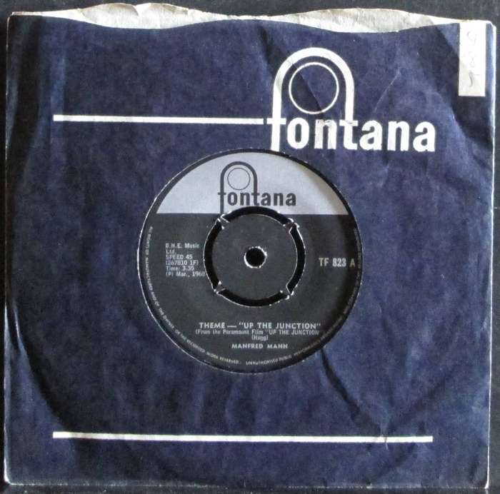 MANFRED MANN - THEME  UP THE JUNCTION / SLEEPY HOLLOW (7 SINGLE/VINYL)