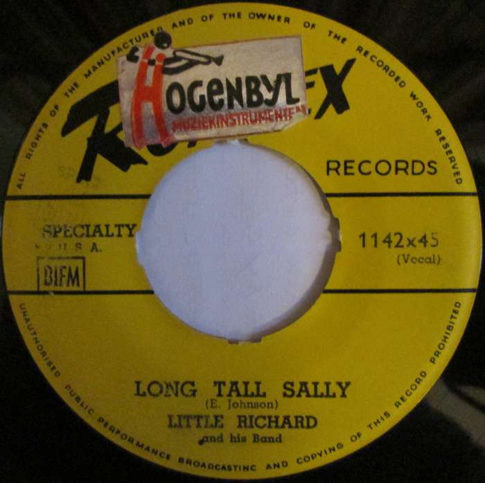 LITTLE RICHARD - LONG TALL SALLY / SLIPPIN AND SLIDIN (7 SINGLE/VINYL)