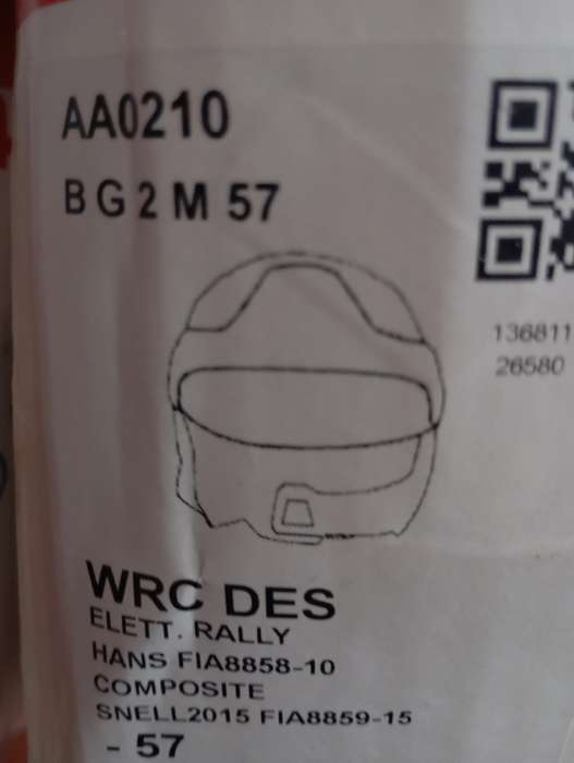 Signed Sebastian Loeb WRX Helmet