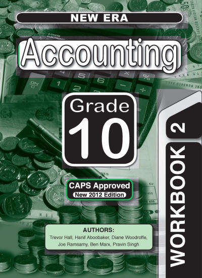 New era accounting Grade 10: Workbook