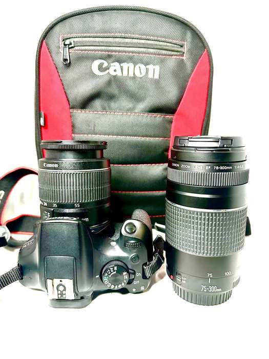 Canon EOS 1300D DSLR Camera With 2 Lens and accessories
