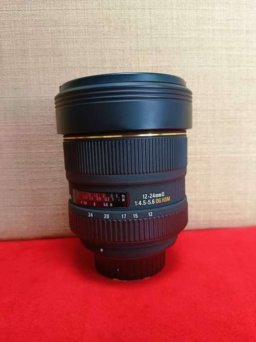 Sigma 12-24mm F4.5-5.6 DG HSM Wide-Angle Zoom Lens  Nikon F-Mount