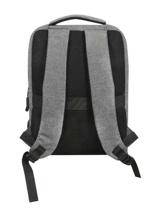 Office Laptop Backpack(Gray)  is made with GRS-certified RPET. Many useful features include