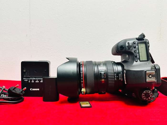 Canon EOS 6D Full frame Camera with Canon EF24-105 1:4 L IS STM Lens & accessories