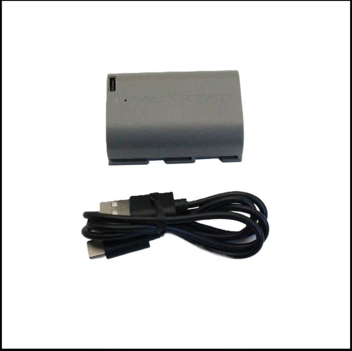 E Photographic LP-E6 2250 mAh Type-C Battery for Canon