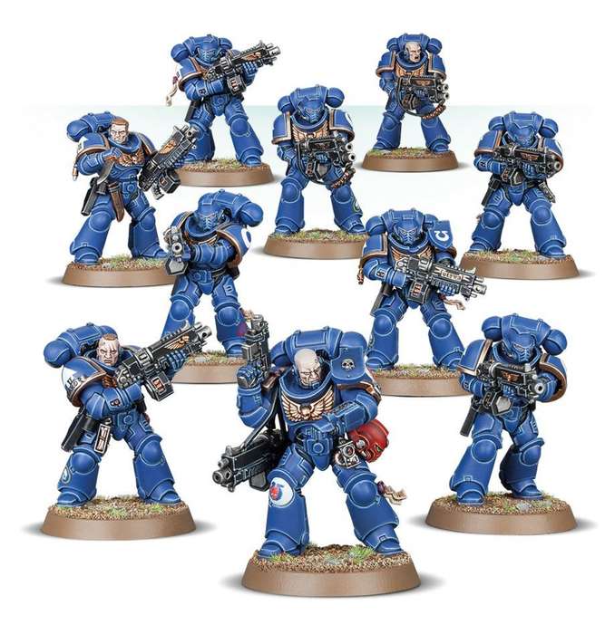 SPACE MARINES INTERCESSOR SQUAD - Warhammer 40K
