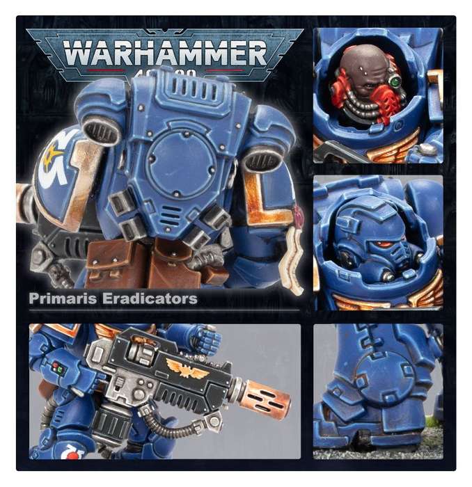 Space Marines: Primaris Eradicators- Warhammer 40K