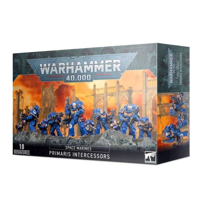 SPACE MARINES INTERCESSOR SQUAD - Warhammer 40K