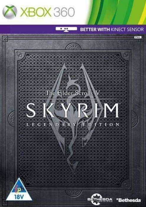The Elder Scrolls V Skyrim Legendary Edition  (Xbox 360)