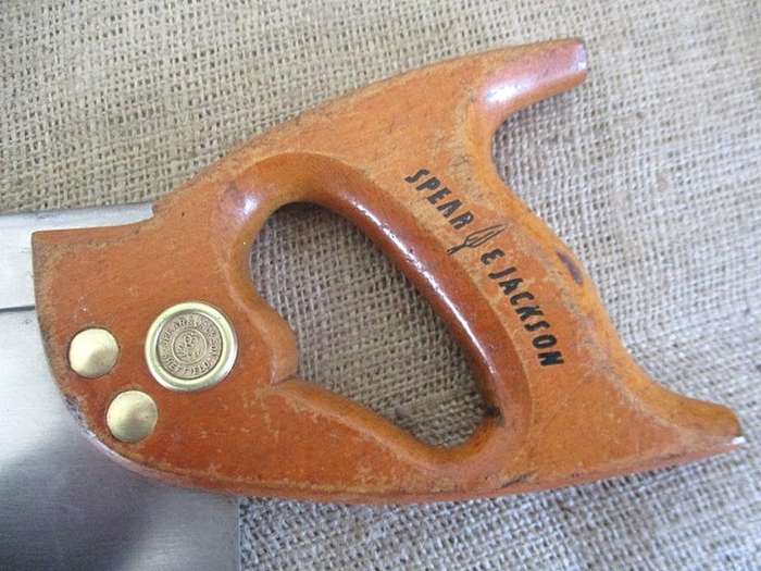 An Outstanding Vintage 12 inch Spear & Jackson Back Saw                   Sheffield