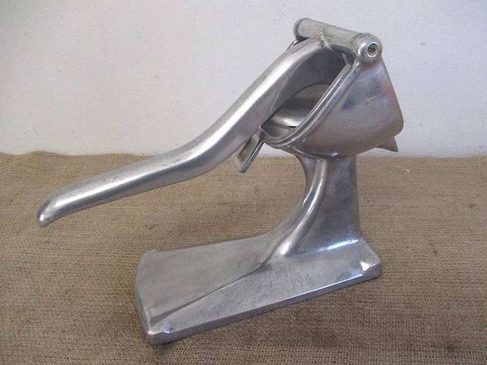Fantastic Complete Italian Made Vintage Simplex-Super Aluminum Juicer