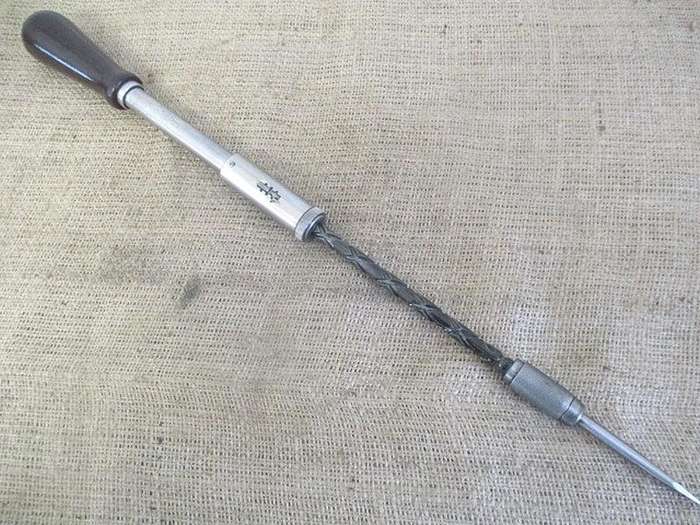 Beautiful Vintage Stanley "Yankee" No 130A Screwdriver By Stanley Works (GB) Ltd Sheffield England