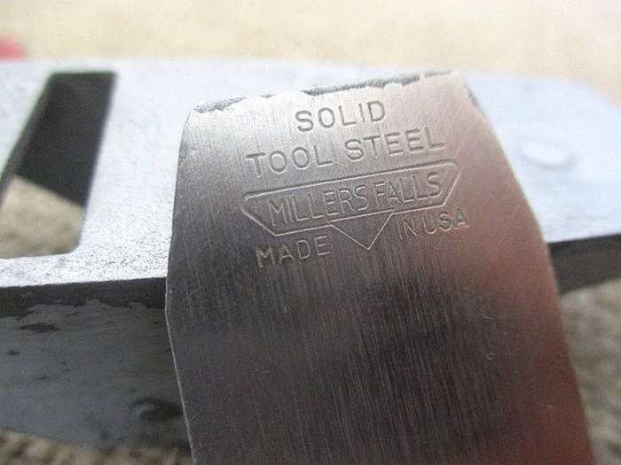 Extremely Rare Vintage Millers Falls No 33 Mini Block Plane          1929 - 1974        Made In USA