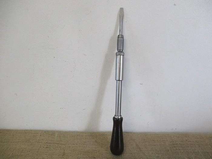 Beautiful Vintage Stanley "Yankee" No 130A Screwdriver By Stanley Works (GB) Ltd Sheffield England