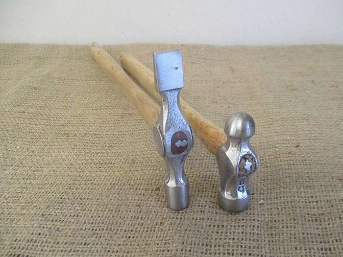 Beautiful Vintage Stanley CP 3 1/2 Pin Hammer And Collectable Vintage Brades 1773 Ball-Peen Hammer.