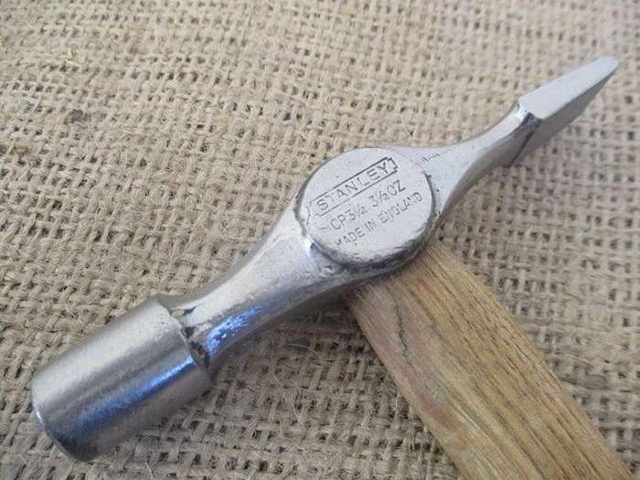 Beautiful Vintage Stanley CP 3 1/2 Pin Hammer And Collectable Vintage Brades 1773 Ball-Peen Hammer.