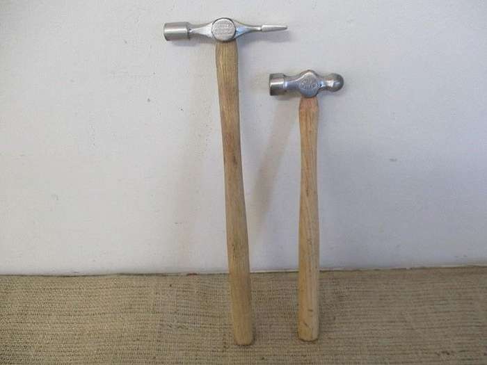 Beautiful Vintage Stanley CP 3 1/2 Pin Hammer And Collectable Vintage Brades 1773 Ball-Peen Hammer.