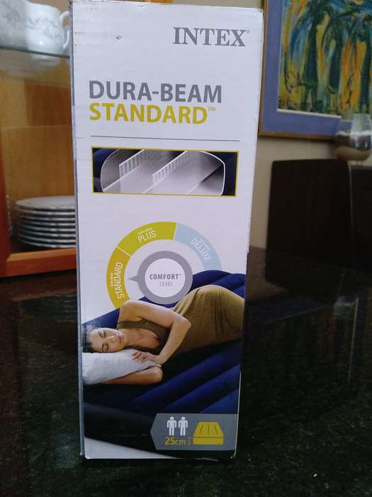 INTEX Dura-Beam Standard 25cm High Queen Downy Air Mattress
