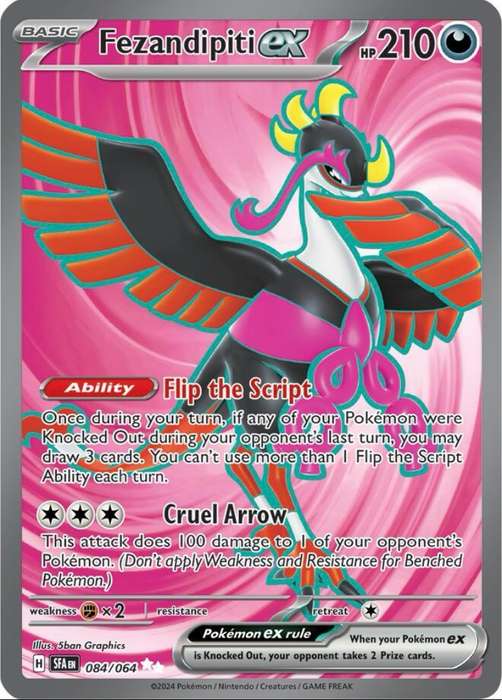 Pokemon: Fezandipiti EX (Ultra Rare)
