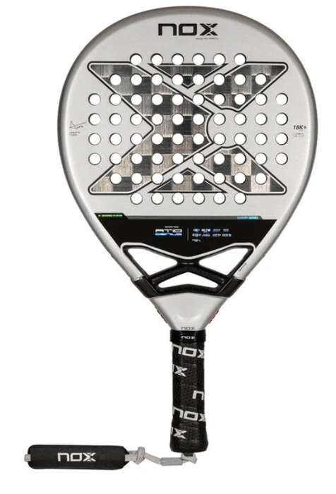 NOX PADEL RACKET AT10 GENIUS 18K 2024 BY AGUSTIN TAPIA