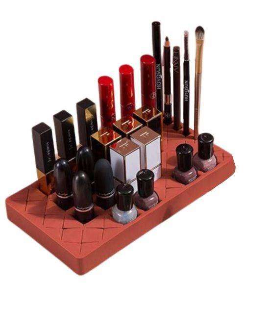 18 Grid Silicone Lipstick Rack Medium